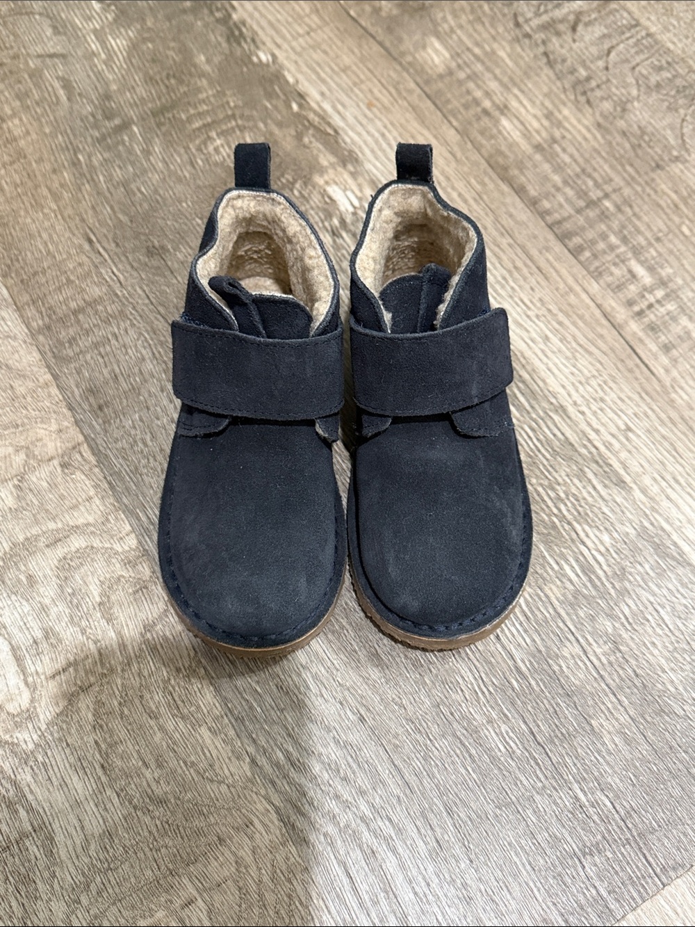 Zara genuine suede boots eu25
